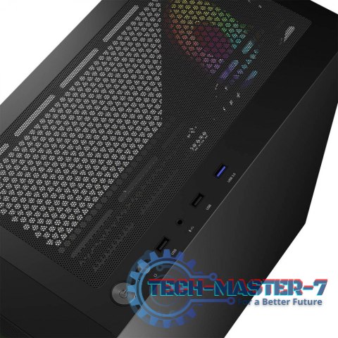 Obudowa Komputerowa Logic Portos ARGB Mini USB 3.0 Czarna Obudowa Komputerowa Logic Portos ARGB Mini USB 3.0 Czarna