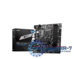 Płyta główna PRO B760M-P s1700 4DDR5 DP/HDMI 2M.2 mATX