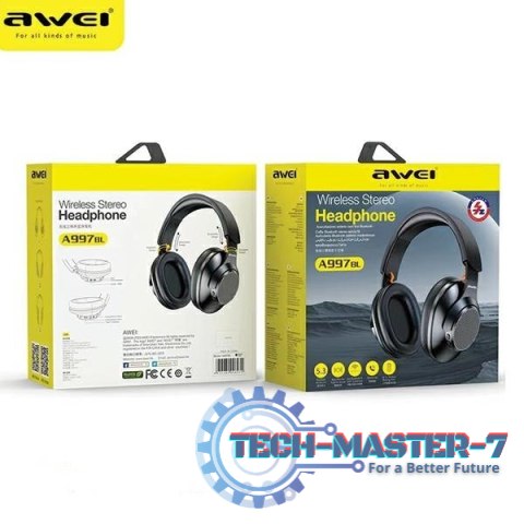 Słuchawki Bluetooth nauszne A997BL Słuchawki Bluetooth nauszne A997BL