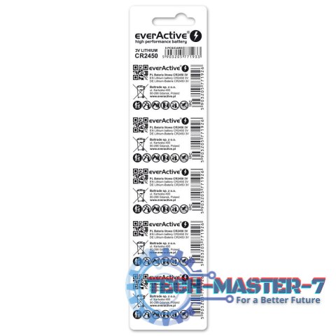 Baterie litowe mini CR2450 blister 5 szt. Baterie litowe mini CR2450 blister 5 szt.