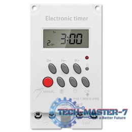 Elektroczniczny programator czasowy na szynę DIN PC0629
