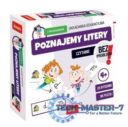 Gra Poznajemy Litery z Profesorkiem