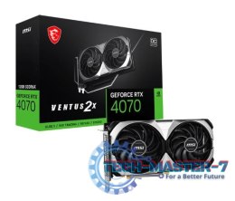 Karta graficzna GeForce RTX 4070 VENTUS 2X E 12GB OC GDDRX6 192bit 3DP