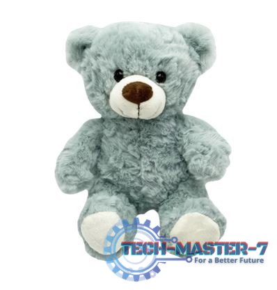 Maskotka Miś Maciuś niebieski 24 cm