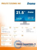 Monitor 22 cale T2252MSC-W2 10 PKT. POJ,IPS,HDMI,DP,2x1W,7H