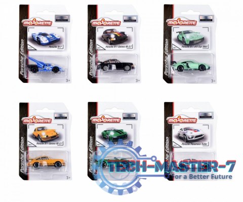 Pojazd Majorette Porsche Premium Cars 6 rodzajów mix