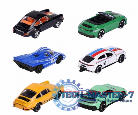 Pojazd Majorette Porsche Premium Cars 6 rodzajów mix Pojazd Majorette Porsche Premium Cars 6 rodzajów mix