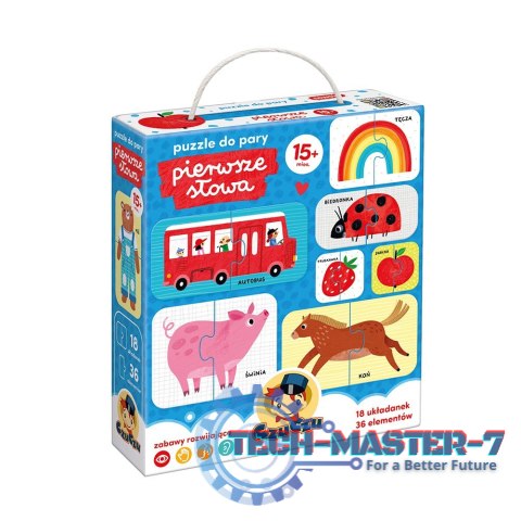 Puzzle do pary - Pierwsze słowa Puzzle do pary - Pierwsze słowa