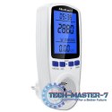 Watomierz licznik zużycia energii PM0626 | 3680W | 16A | LCD