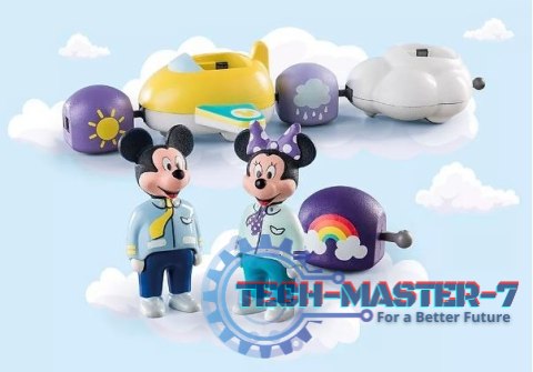 Zestaw z figurkami 1.2.3 Disney 71320 Przejażdżka w chmurach Miki i Minnie Zestaw z figurkami 1.2.3 Disney 71320 Przejażdżka w chmurach Miki i Minnie
