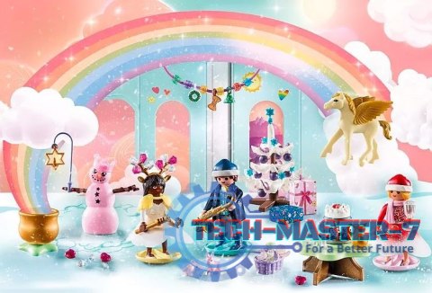 Zestaw z figurkami Magic 71348 Kalendarz adwentowy "Święta pod tęczą" Zestaw z figurkami Magic 71348 Kalendarz adwentowy "Święta pod tęczą"