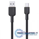 CB-NAC2 nylonowy kabel USB C - USB A | 1.8m | 3A | 60W PD | 20V