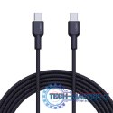 CB-NCC1 nylonowy kabel USB C - USB C | 1m | 3A | 60W PD | 20V