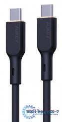 CB-SCC102 silokonowy kabel USB C - USB C | 1.8m | 5A | 100WPD | 20V