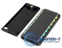 Obudowa dysku M.2 NVME Aluminiowa LED USB 3.1