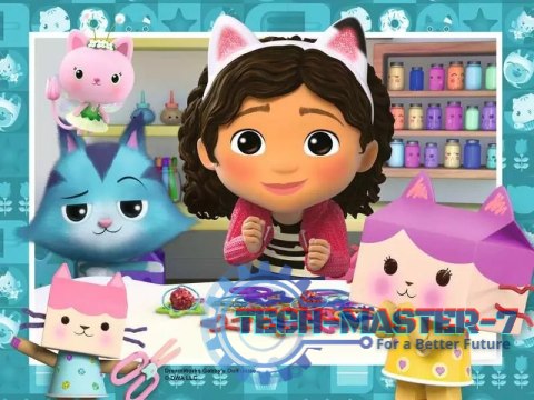 Puzzle 4w1 Koci Domek Gabi 12/16/20/24 elementy Puzzle 4w1 Koci Domek Gabi 12/16/20/24 elementy