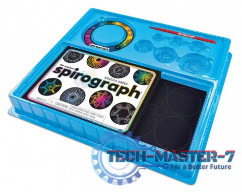 Spirograf Zestaw do zdrapywania Spirograf Zestaw do zdrapywania