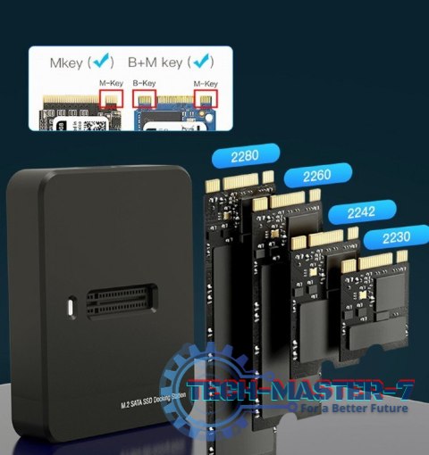Stacja dokujaca dysków M.2 SATA i NVME USB-C Stacja dokujaca dysków M.2 SATA i NVME USB-C