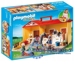 Zestaw z figurkami Country 71393 Nowa przenośna stajnia