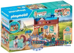 Zestaw z figurkami Horses 71352 Hipoterapia i lecznica zwierząt