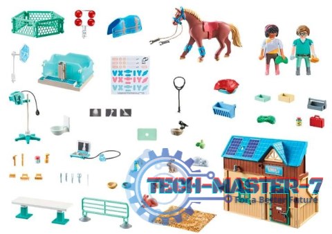 Zestaw z figurkami Horses 71352 Hipoterapia i lecznica zwierząt Zestaw z figurkami Horses 71352 Hipoterapia i lecznica zwierząt