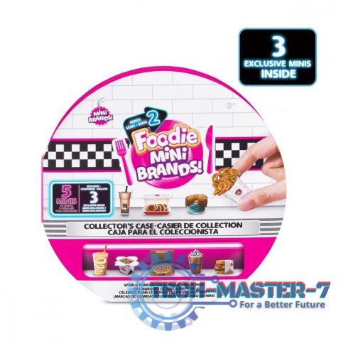 Figurki Foodie Mini Brands Seria 2 Walizeczka kolekcjonerska Figurki Foodie Mini Brands Seria 2 Walizeczka kolekcjonerska