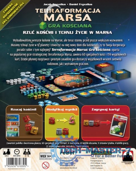 Gra Terraformacja Marsa Gra kościana Gra Terraformacja Marsa Gra kościana