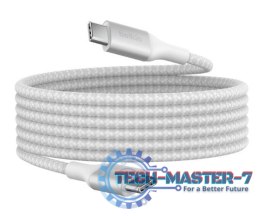 Kabel BoostCharge USB-C/USB-C 240W 2m biały