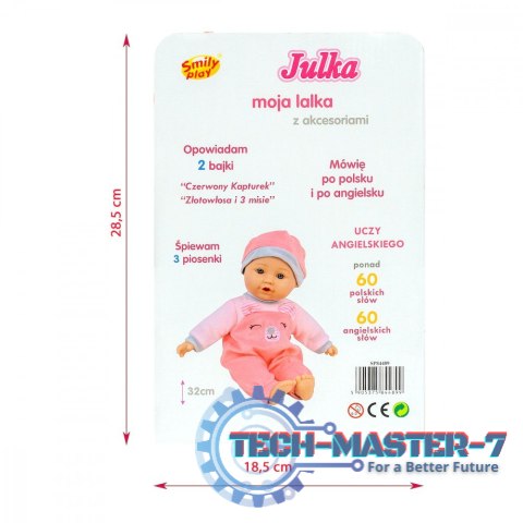 Lalka Julka z akcesoriami Lalka Julka z akcesoriami