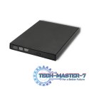 Nagrywarka DVD-RW zewnętrzna | USB 2.0 | Czarna