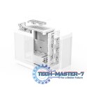 Obudowa I4 ATX Mid Tower PC Case 6 wentylatorów Biała