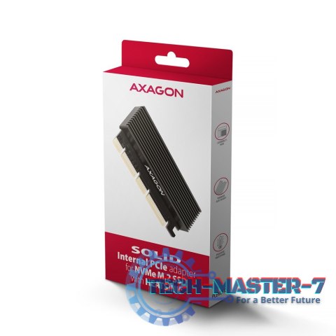 PCEM2-XS Adapter wewnętrzny PCIe x16, M.2 NVMe, chłodnica PCEM2-XS Adapter wewnętrzny PCIe x16, M.2 NVMe, chłodnica