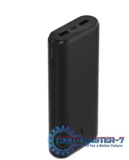 Powerbank BoostCharge 20k mAh 20w Compact 3 port czarny