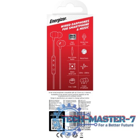 Słuchawki przewodowe jack 3,5 mm białe Słuchawki przewodowe jack 3,5 mm białe