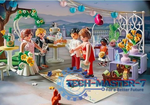 Zestaw z figurkami City Life 7136 5 Przyjęcie weselne Zestaw z figurkami City Life 7136 5 Przyjęcie weselne
