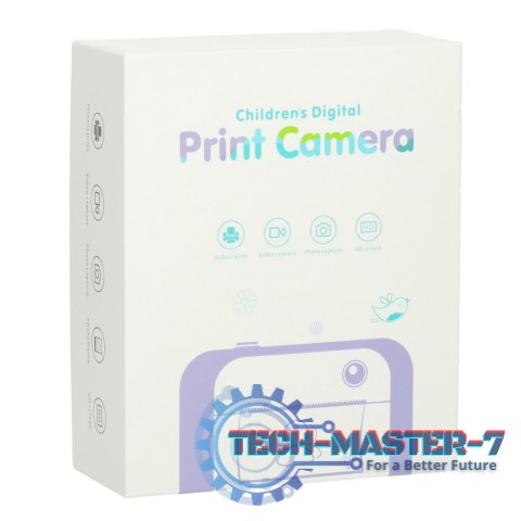 Aparat fotograficzny natychmiastowy drukarka termiczna + wkłady karta 32GB różowy Aparat fotograficzny natychmiastowy drukarka termiczna + wkłady karta 32GB różowy
