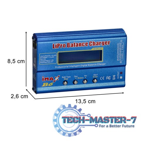 Ładowarka modelarska IMAX B6 80W LIPRO CHARGER Ładowarka modelarska IMAX B6 80W LIPRO CHARGER