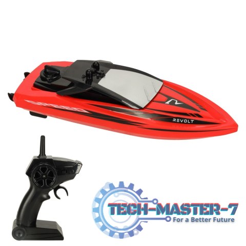 Motorówka zdalnie sterowana RC REVOLT Q5 Galaxy Szybka Łódź 8km/h 2.4GHz Zasięg 50m Wodoodporna Motorówka zdalnie sterowana RC REVOLT Q5 Galaxy Szybka Łódź 8km/h 2.4GHz Zasięg 50m Wodoodporna