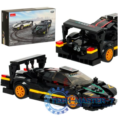 Samochód Rastar 93900-B Pagani Zonda R 1:28 klocki 387el.