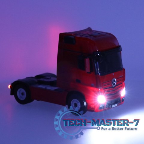 Samochód zdalnie sterowany Rastar 74920 Mercedes-Benz Actros 1:26 czerowny Samochód zdalnie sterowany Rastar 74920 Mercedes-Benz Actros 1:26 czerowny