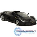 Samochód zdalnie sterowany Rastar 75800 Ferrari LaFerrari Aperta 1:14 czarny