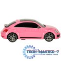 Samochód zdalnie sterowany Rastar 78000 Volkswagen Beetle 1:14 różowy