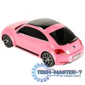 Samochód zdalnie sterowany Rastar 78000 Volkswagen Beetle 1:14 różowy