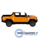 Samochód zdalnie sterowany Rastar 93000 Hummer EV 1:16 pomarańczowy