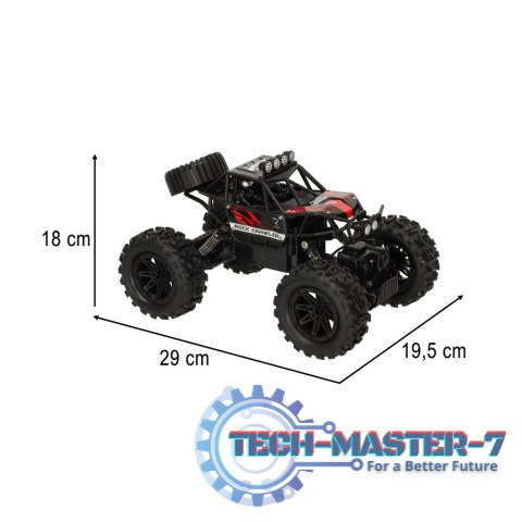 Samochód zdalnie sterowany RC REVOLT TG1021 Rock Crawler 4x4 Off-Road Duże Koła Amortyzacja 2.4GHz Wspinaczka Samochód zdalnie sterowany RC REVOLT TG1021 Rock Crawler 4x4 Off-Road Duże Koła Amortyzacja 2.4GHz Wspinaczka