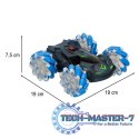 Samochód zdalnie sterowany RC REVOLT TG1011 Driftujący Slydz Vapor Racer Turbo Para 2.4GHz 360 Drift Off-Road