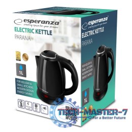 Czajnik elektryczny Parana 1.0L Czarny