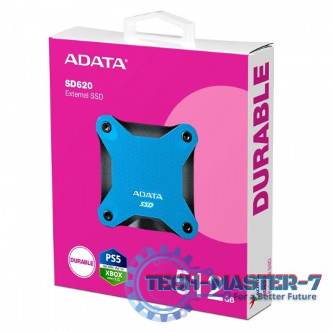 Dysk zewnętrzny SSD SD620 512G U3.2A 520/460 MB/s niebieski Dysk zewnętrzny SSD SD620 512G U3.2A 520/460 MB/s niebieski