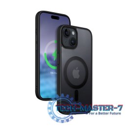 Etui Hybrid Frost MAG Cover iPhone 15 MagSafe Czarne