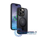 Etui Hybrid Frost MAG Cover iPhone 15 Pro MagSafe Czarne